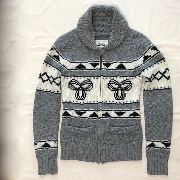 Excellent condition TNA Sea to Sky lambswool sweater - Picture 1 of 9